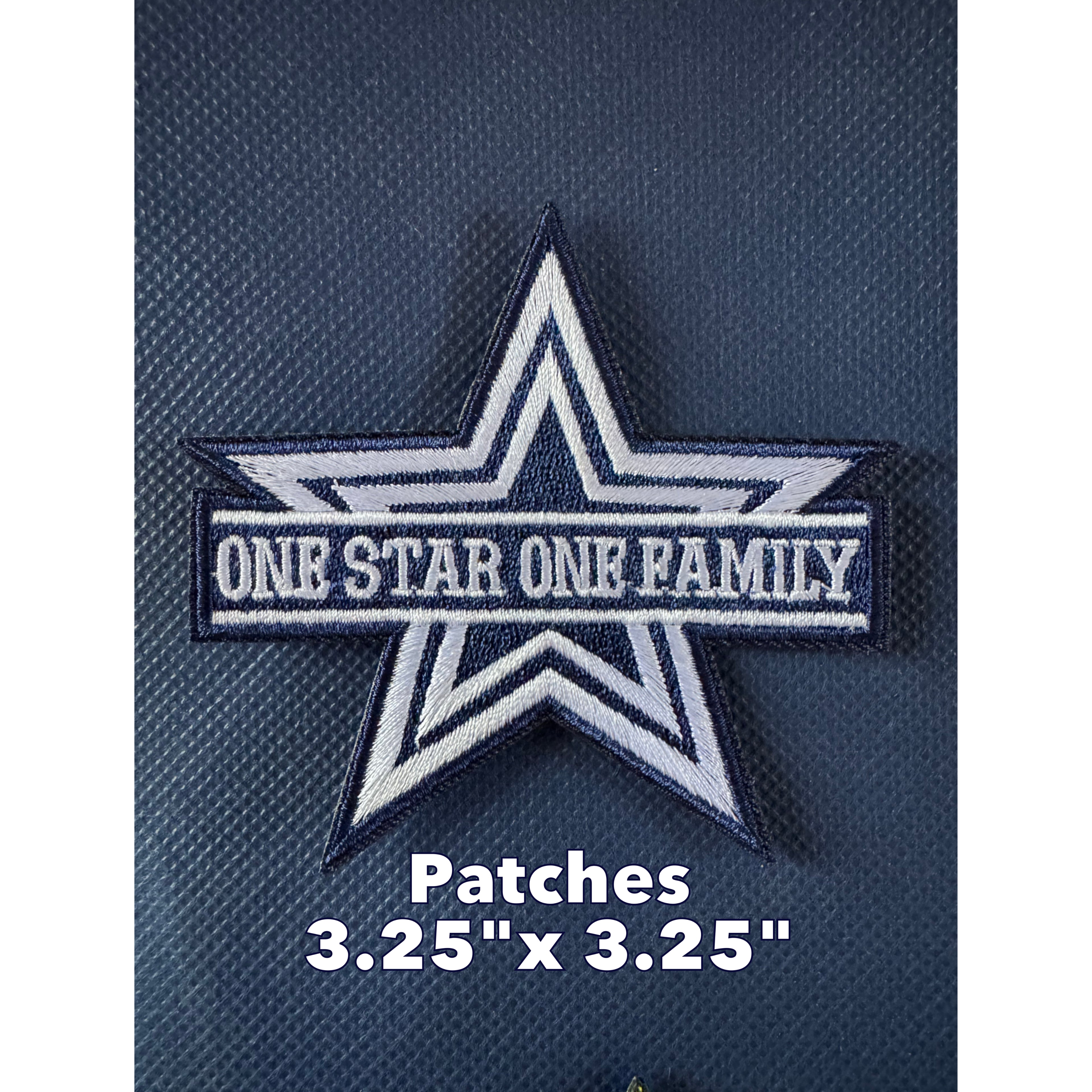 One Star One Family Patch