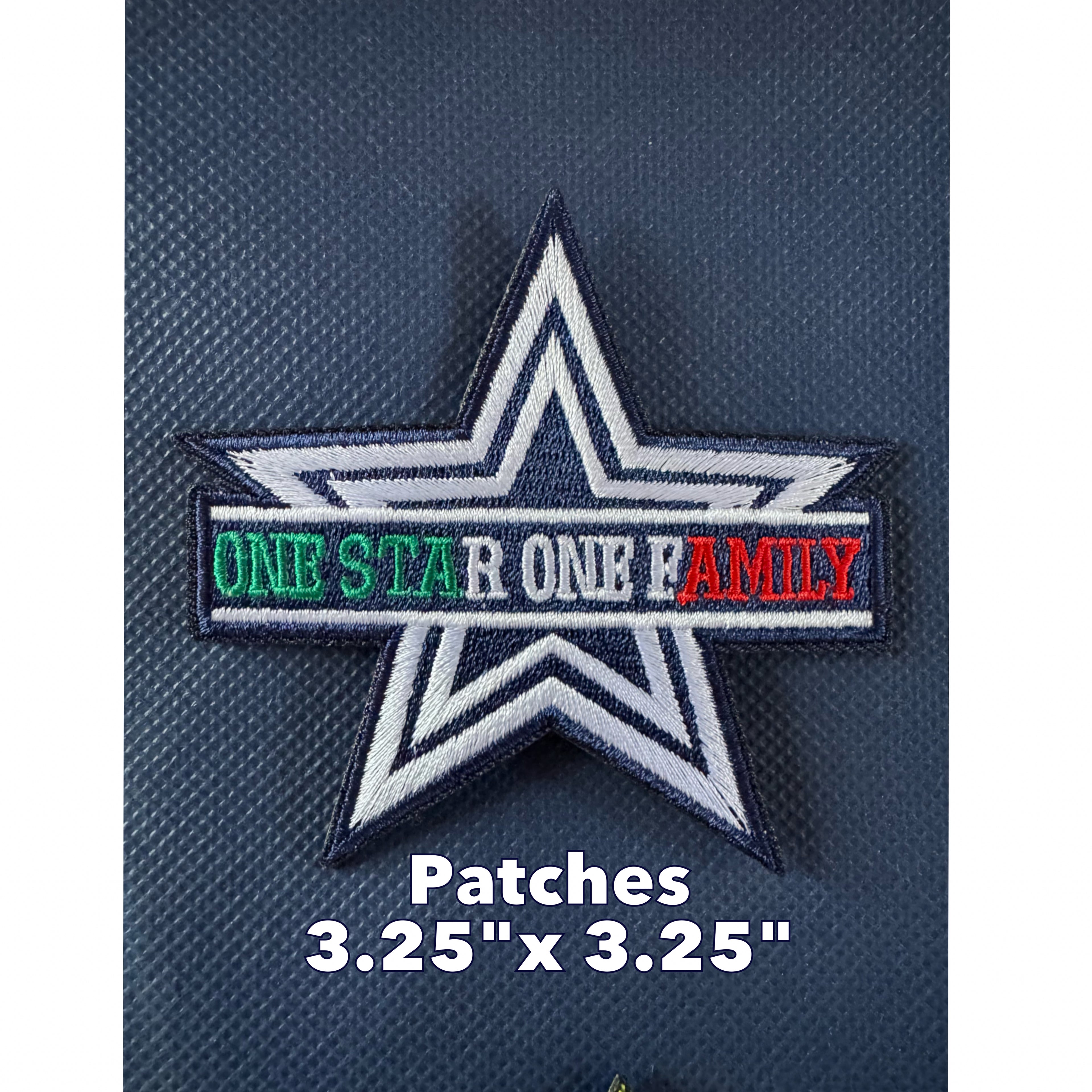 One Star One Family Patch