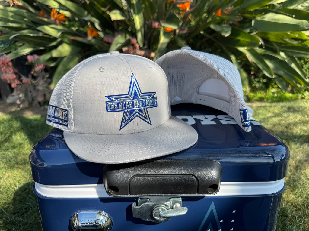 Snap Back Silver Series Logo Hat